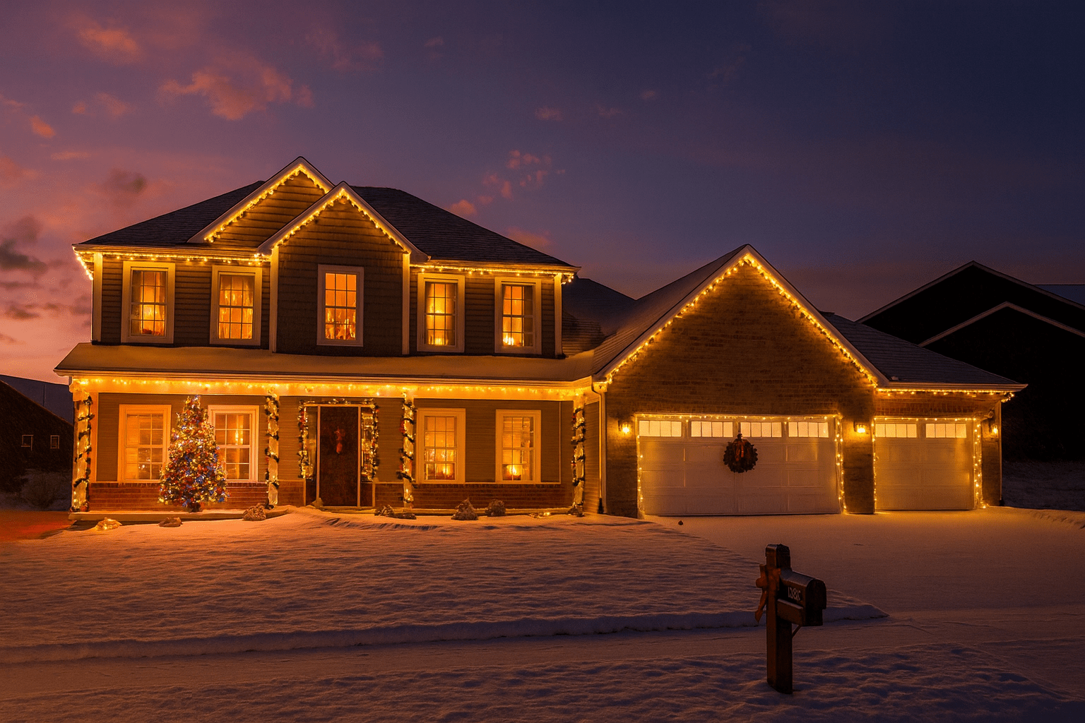 1936 Mud Creek Ct at Christmas